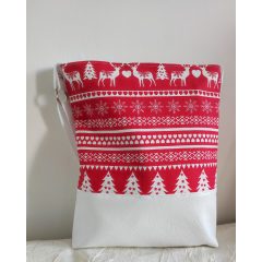 Mintás oldaltáska, válltáska - tél